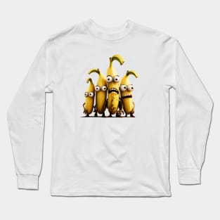Bananas Friends Long Sleeve T-Shirt